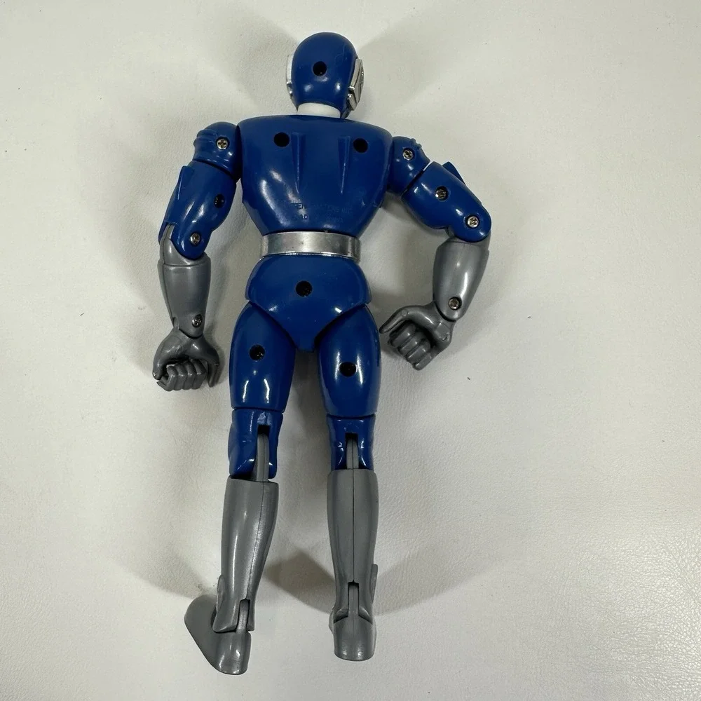 Trendmasters Masterbotix 1993 Power Bots Blue 7.5